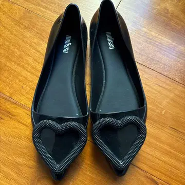 melissa 블랙 플랫슈즈 23.0cm