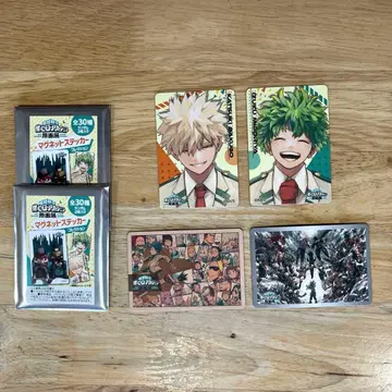 히로아카 원화전 마그넷 스티커