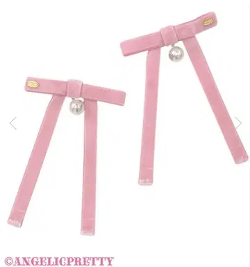 엔젤릭 프리티 Velvet Ribbon 클립 Set