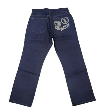 새상품 NESTA BRAND 데님 그레이 L 네스타 브랜드 청바지 레게