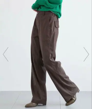 밴야드 스톰 깔끔한 워크 팬츠 브라운 M 미사용 새상품