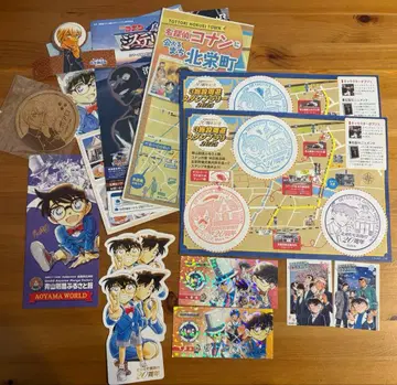 명탐정 코난 20주년 기념 입장권 엽서 카페 포와로