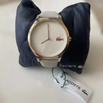 LACOSTE 화이트 다이얼 시계 2912