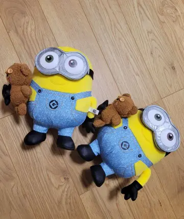 미니언 봉제 인형 usj 2개 세트