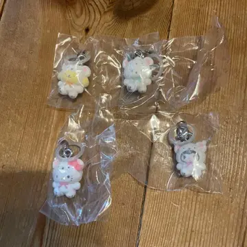 산리오 메지루시 액세서리 포근포근 스노우