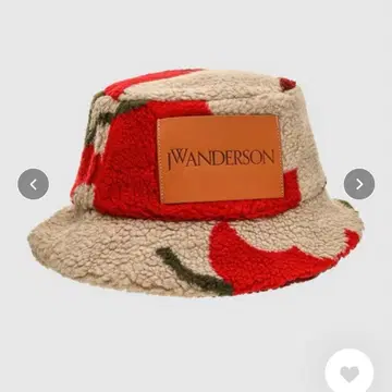 [ 미사용 택 포함 ] JW Anderson 애플 플리스 햇 M/L