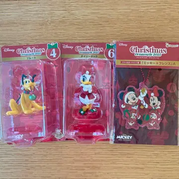 Happy 복권 디즈니 크리스마스 오너먼트 플루토 데이지 미키