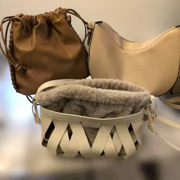 가방 3종 세트 퍼 시즌리즈 숄더