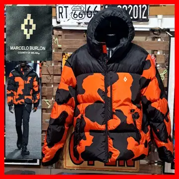정가 22만 Marcelo Burlon 밀라노 컬렉션 다운 자켓