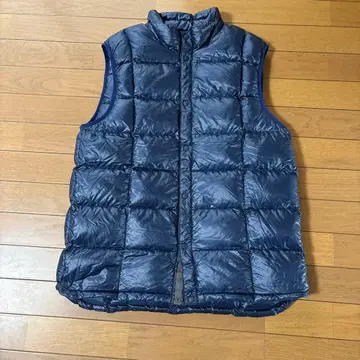 mont-bell 네이비 다운 베스트 L