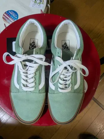 vans 올드스쿨 민트 그린 28cm