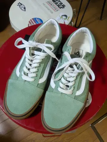 vans 올드스쿨 민트 그린 28cm