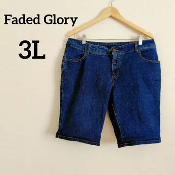 새상품급 Faded Glory [ 3L ] 데님 하프 팬츠 숏팬츠