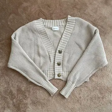 FRAY I.D 크롭 가디건