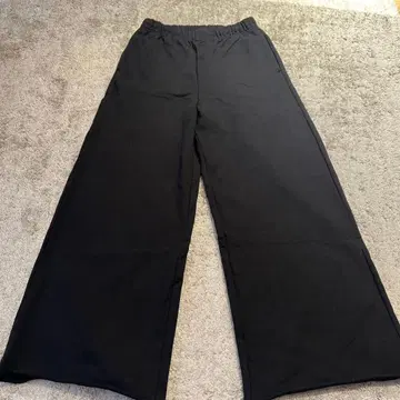 spick and span 스픽 앤 스팬 스웨트 팬츠 블랙 38