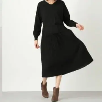 렙심 LEPSIM 플리츠 스커트 셋업 L 미사용 새상품