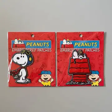 스누피 와펜 embroidered patches