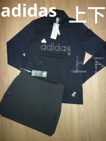 [ 새상품 M ] adidas 아디다스 골프 긴팔 셔츠 & 스커트 세트