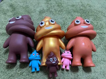 응가 군 소프트 비닐 ( 피규어 중고 ) 세트