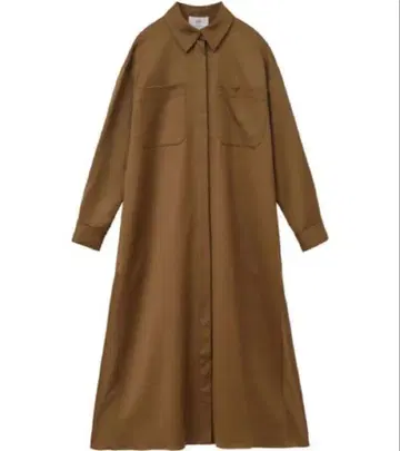 프리미어 아롱디스망 울 새틴 백 헤임 플레어 원피스