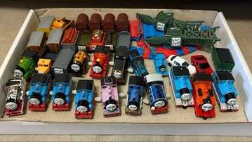 캡슐 프라레일 시리즈 토미카 기관차 토마스 미니 사이즈 기차 중고