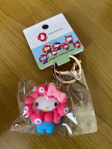 먀쿠먀쿠 산리오 헬로키티 오사카 간사이 만박 파스텔 컬러 키링