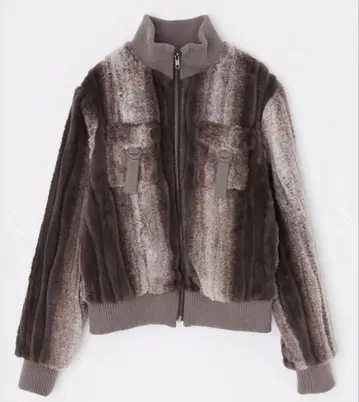 라구아젬 인조 모피 자켓