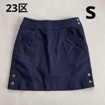 23구 이너 팬츠 포함 사다리꼴 스커트 네이비 S 골프 스포츠