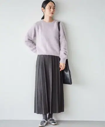 북유럽, 기발한 니트 직물의 니트 플리츠 스커트