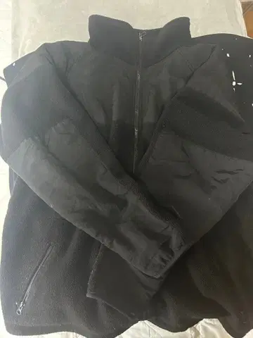 DSCP by PECKHAM 블랙 플리스 자켓