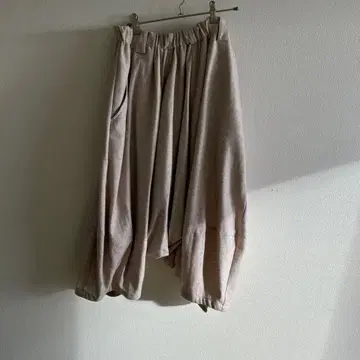 베이지 와이드 팬츠 사이즈 40