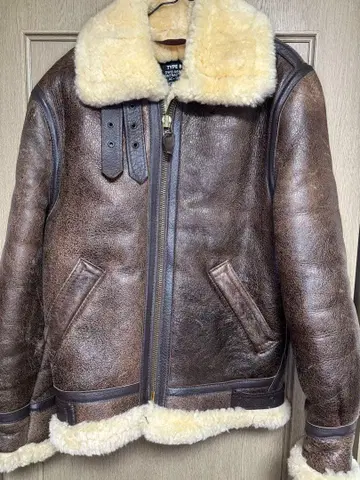 Schott B-3 가죽 자켓 사이즈 36