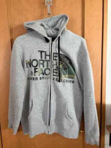 THE NORTH FACE 그레이 후드티 M