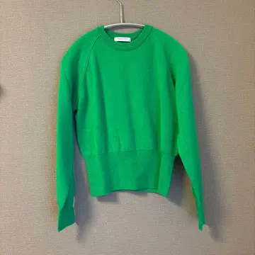 투모로우랜드 그린 니트