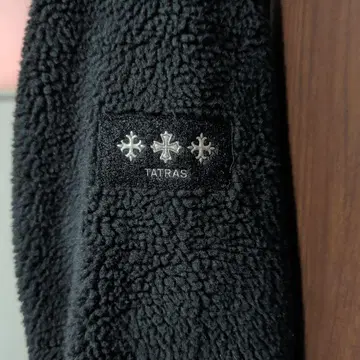TATRAS 블랙 플리스 자켓