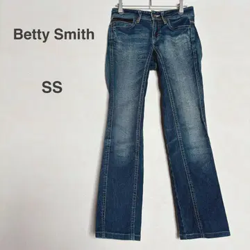 [ 베티 스미스 ] 데님 팬츠 오카야마 코지마 페인터 신치 벨트 SS