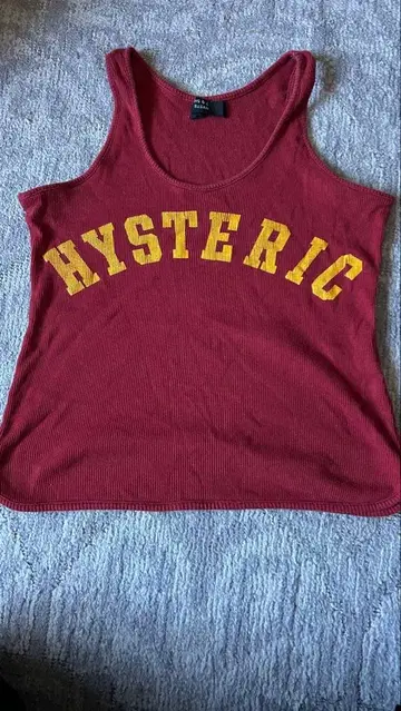 HYSTERIC GLAMOR 80~90년대 탱크탑 레드