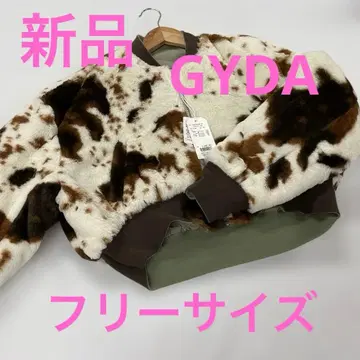 새상품 GYDA 인조 모피 리버서블 MA-1 #3192