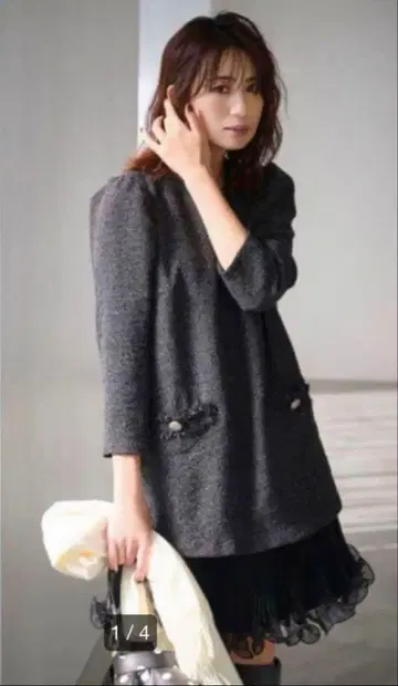 Mystrada 플리츠 메로우 미니 원피스 사이즈 38