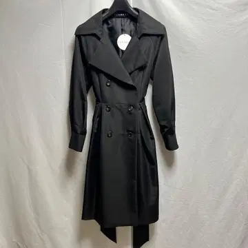 SYSORUS akko3839 드레스 트렌치코트 31160 블랙