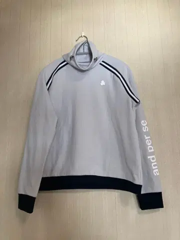 and per se 앤퍼시 긴팔 골프 하이넥 트레이닝복 티셔츠 L
