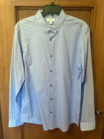 Calvin Klein 긴팔 셔츠 L 스트라이프 INFINITE