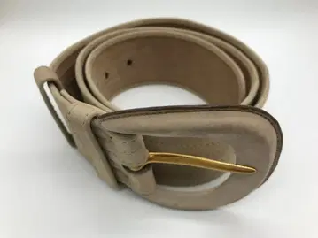 DKNY 다나카란뉴욕 벨트 버클 분리 불가 탄 계열 색상 천연 가죽