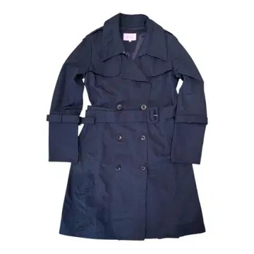 [새상품급] acide (아시드) 트렌치코트 네이비 L사이즈 상당