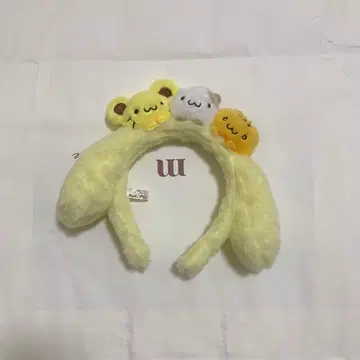 머리띠 팀 푸딩 폼폼푸딩 산리오 퓨로랜드 굿즈