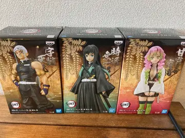 귀멸의 칼날 시나즈가와 사네미 칸로지 미츠리 우즈이 텐겐 피규어 세트