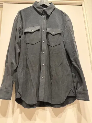 DENHAM 염소 가죽 셔츠