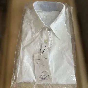 N 할리우드 미야모토 히로지 화이트 드레스 셔츠 38 H.M.