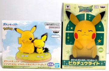 포켓몬스터 피카츄와 피츄 피규어 세트