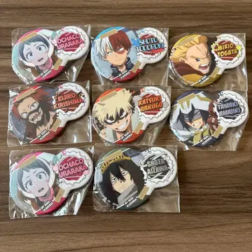 나의 히어로 아카데미아 니코이치 캔뱃지 8점